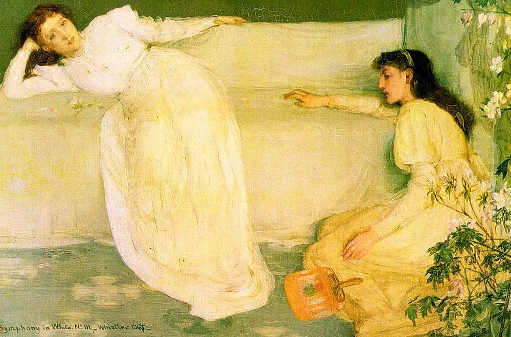 Symphony in White No. 3 (1865–67) by James McNeill Whistler, Barber Institute of Fine Arts