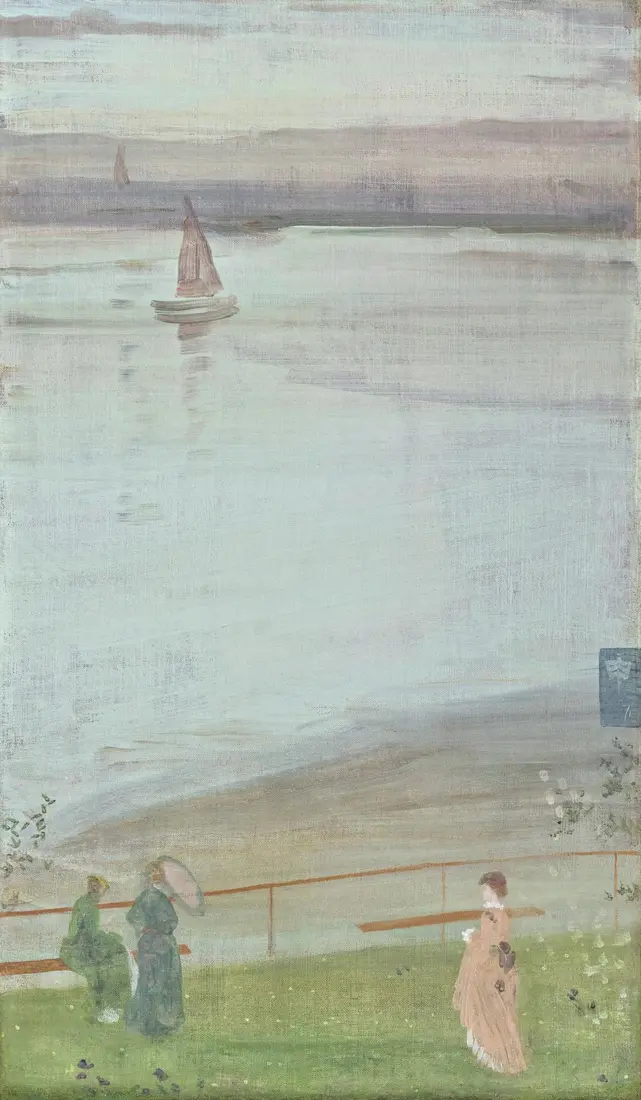 Variations in Violet and Green (1871) by James McNeill Whistler, Musée d'Orsay